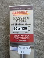 Gardinia Easyfix Plissee 50x130cm neu in Originalverpackung