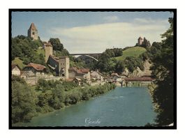 FRIBOURG - 1969 "Vallée et Pont du Gotteron"