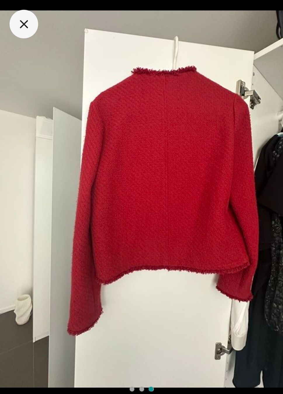 Maje Giacche: Rotes Maje Boucle Jacke - Grösse 38 – Usato da Thun venduto da inuyasha93 2
