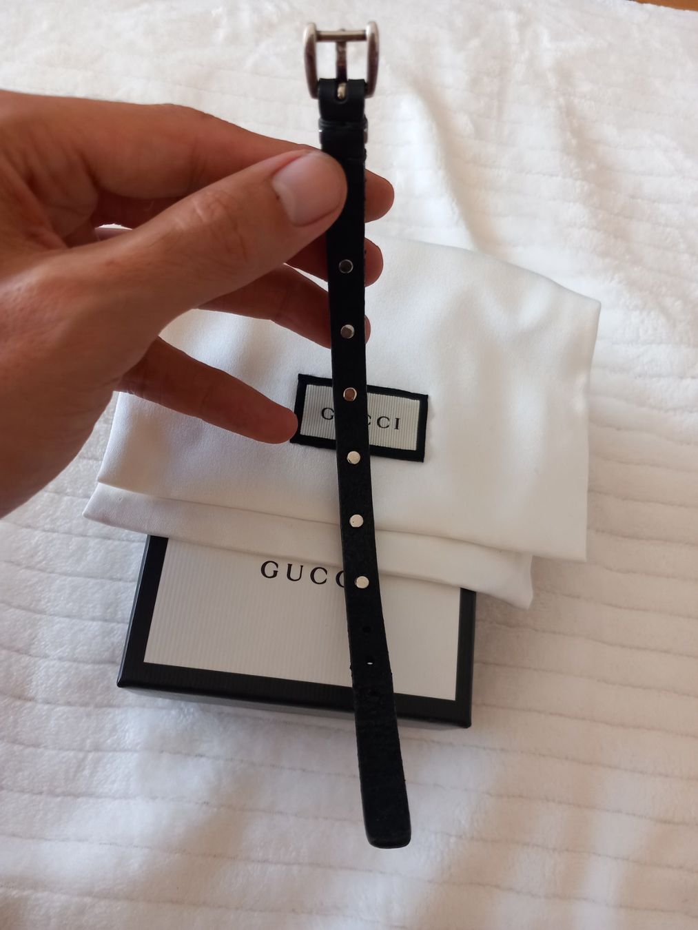 Gucci Bracciali & Braccialetti: Gucci bracelet cuir – Usato da Le Grand-Saconnex venduto da Rgt87 8