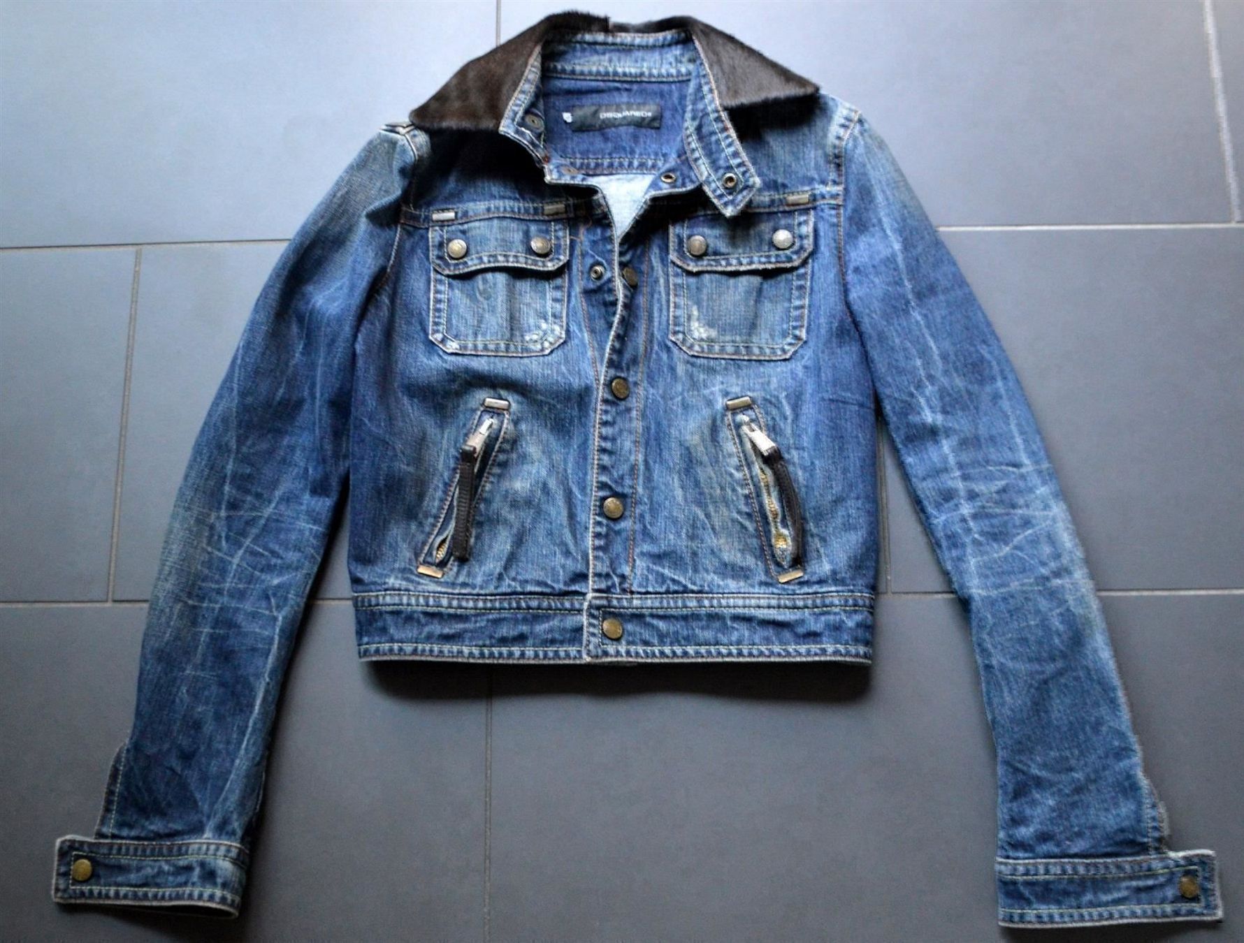 Dsquared2 Giacche: Dsquared2 Jacke / Veste denim  .M/L – Usato da Collonges venduto da Auganien 1