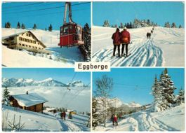 Altdorf - 4 Bild AK Eggberge Variante