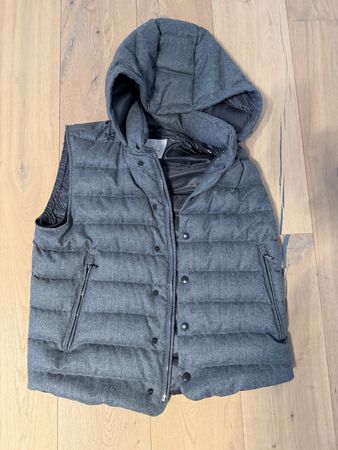 Moncler Herren Weste mit Kapuze, Grösse 2 - Top Zustand!