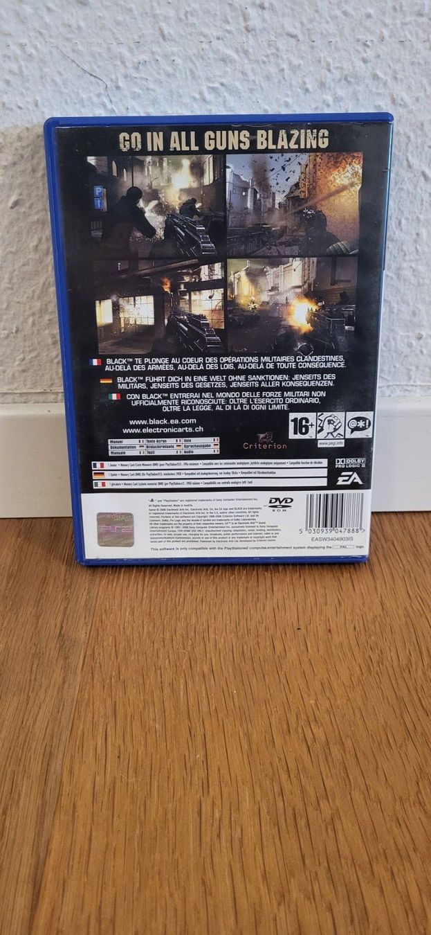 Sony Spiele: PS2 - Black – Gebraucht aus Münsingen von DigitaleSpielecke 1