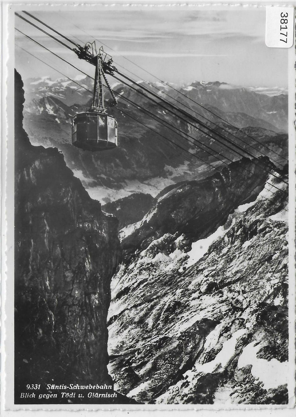 Cartes postales: Säntis-Schwebebahn – D'occasion à Ettingen par Kartenplanet