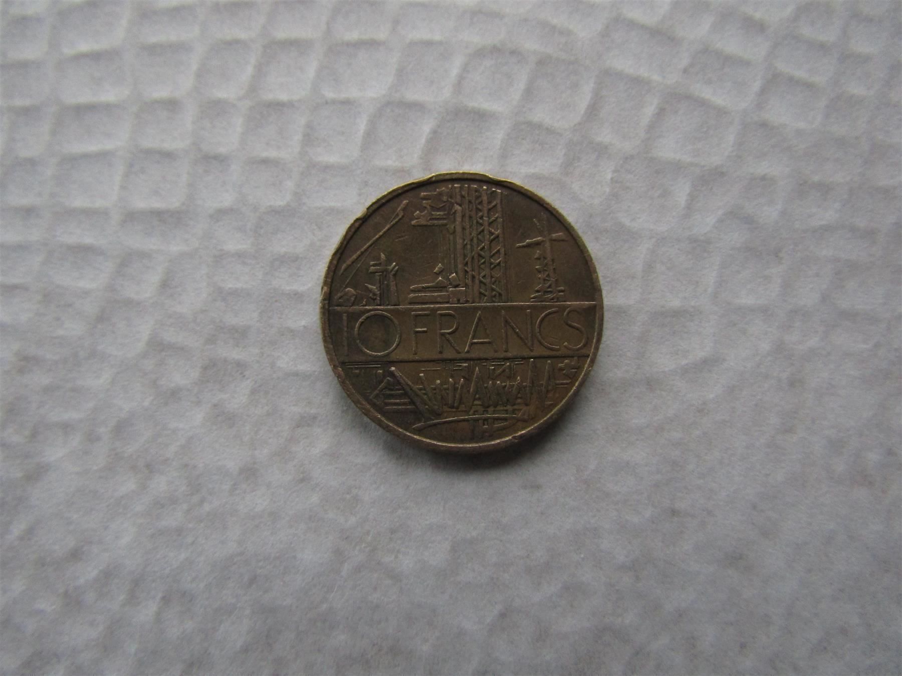 Tutti le monete: 10 Francs 1980                                       (Nr.11) – Usato da Herzogenbuchsee venduto da Winigo