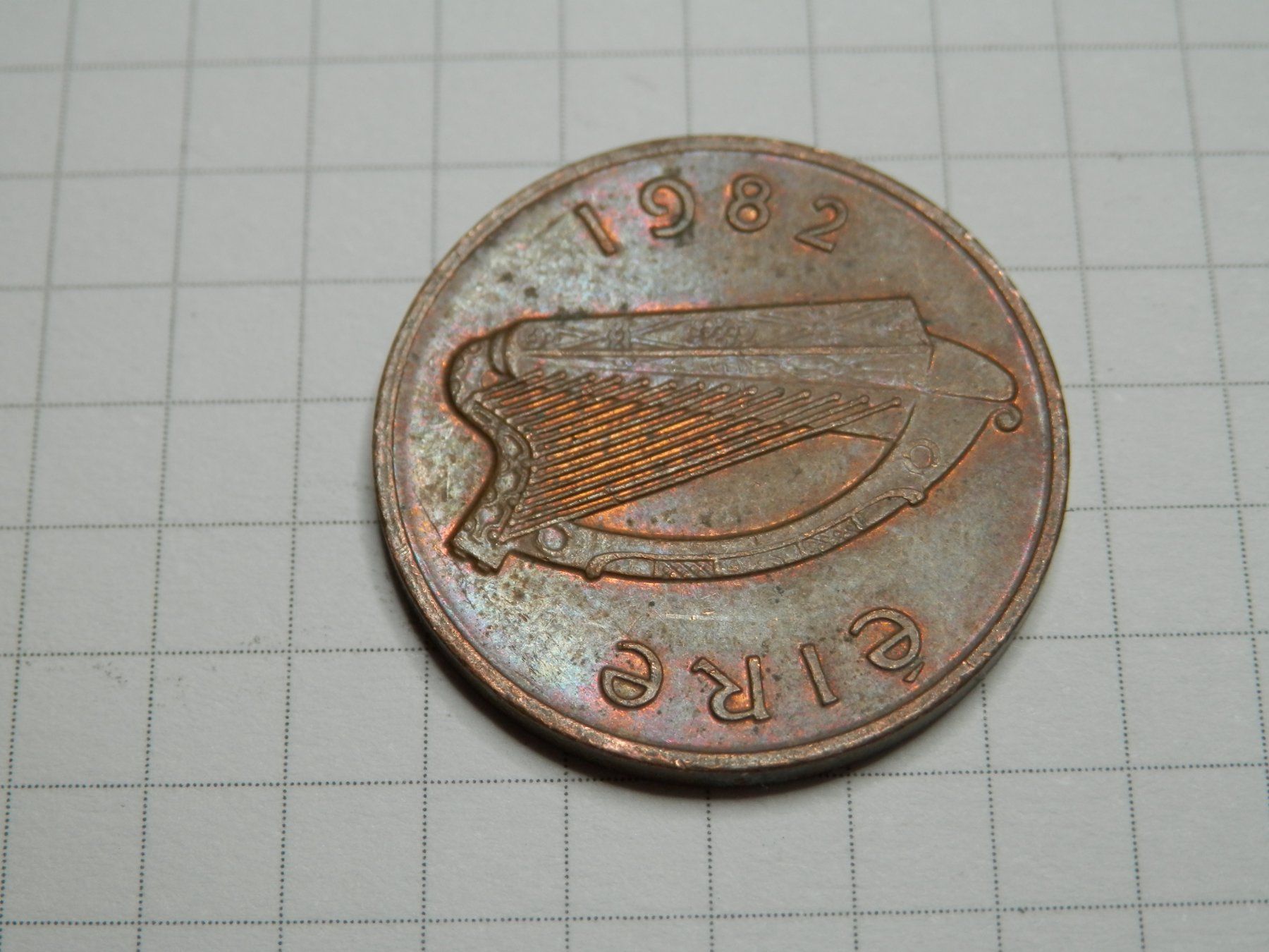 Tutti le monete: Irland  1 Penny, 1982 – Usato da Weiach venduto da weiach81