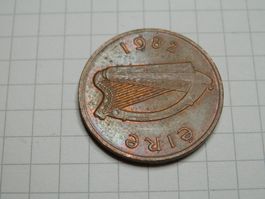 Irland  1 Penny, 1982