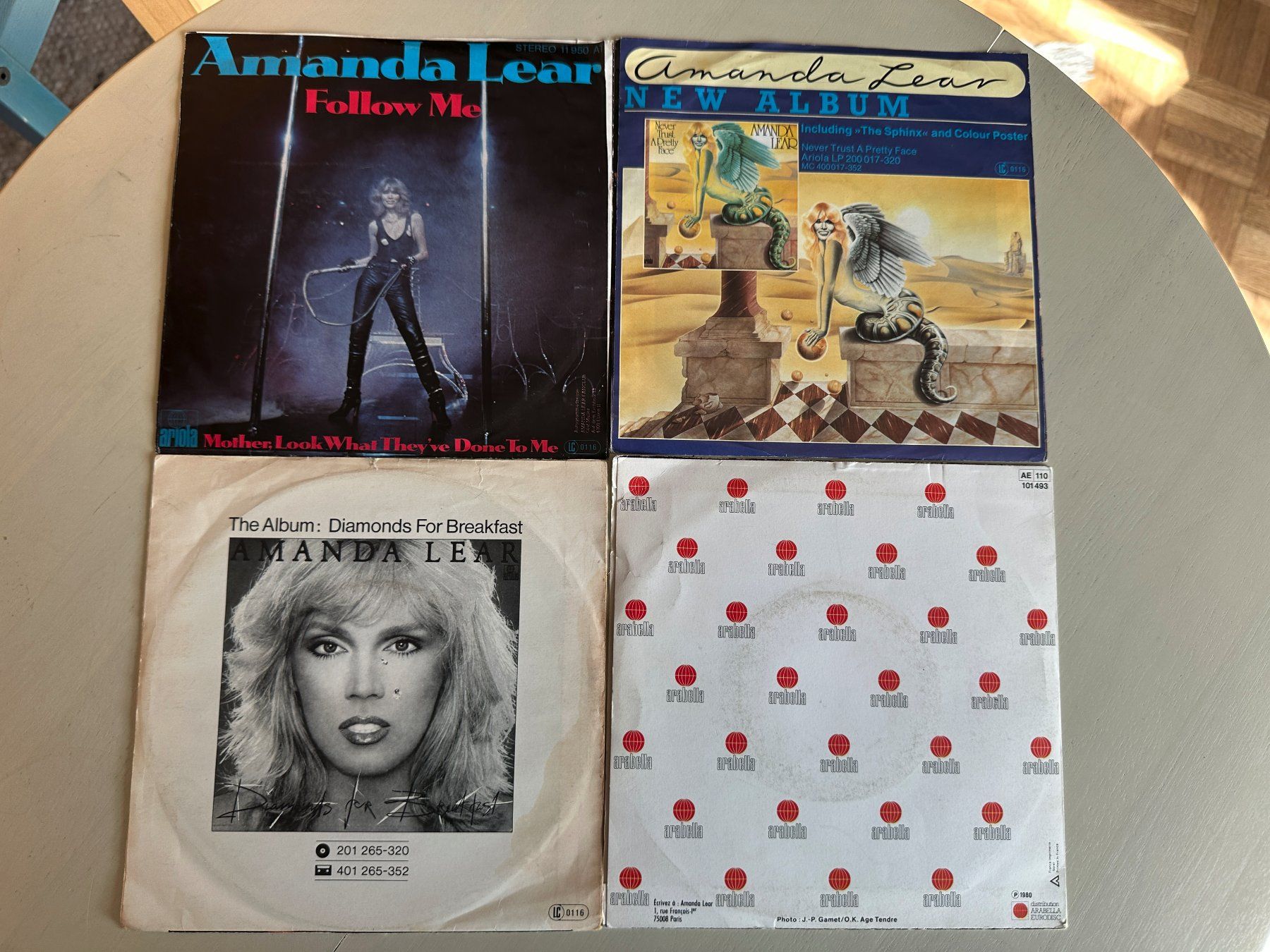 Dischi in vinile: AMANDA LEAR tolle Single Kult Top 70's Hit Disco Electronic – Usato da Basel venduto da Partridge 1