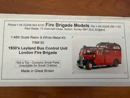 Resinbausatz 1/48 Fire Brigade