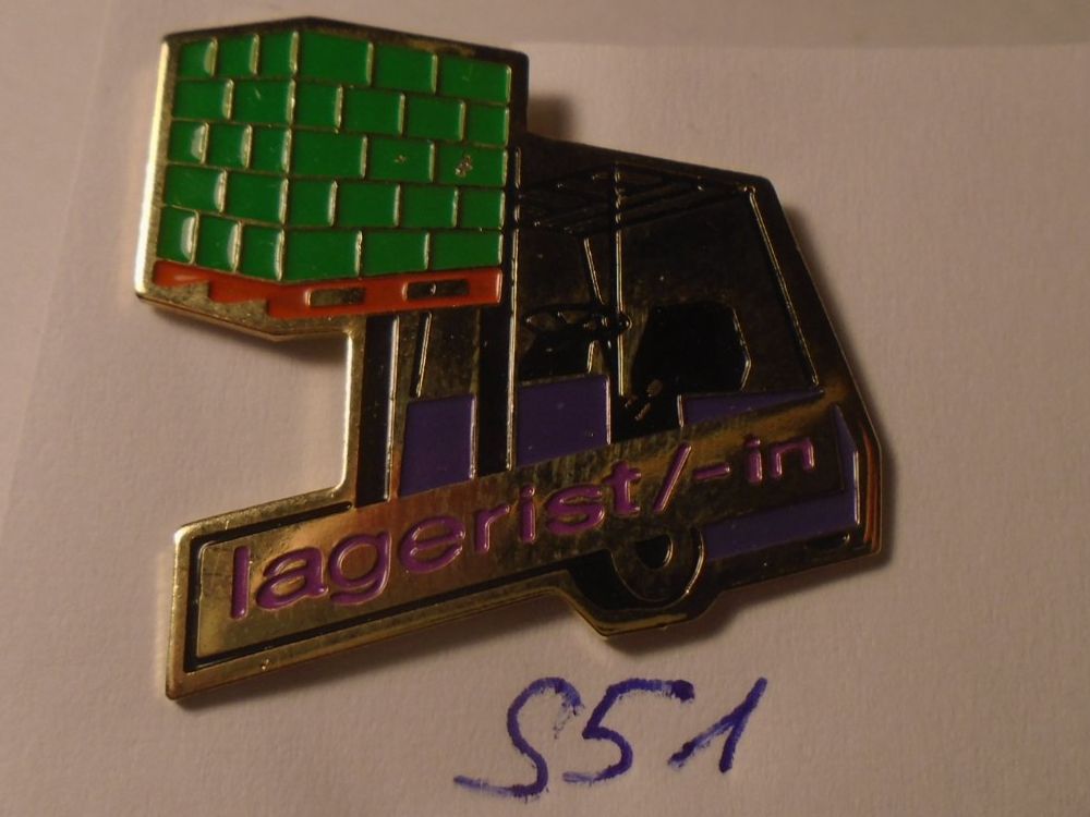 Placchette & Badge: 1 Pin Lagermitarbeiter/in  (S51) – Usato da Winterthur venduto da Beli2000