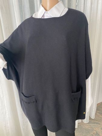 perfekter Auftritt-seltener Strickpulli von MADELEINE,nero,L