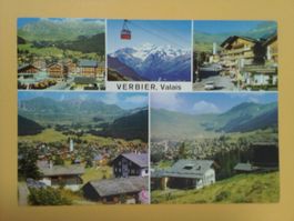 Verbier Wallis mehrbildrig mit Zusatzstempel 1979