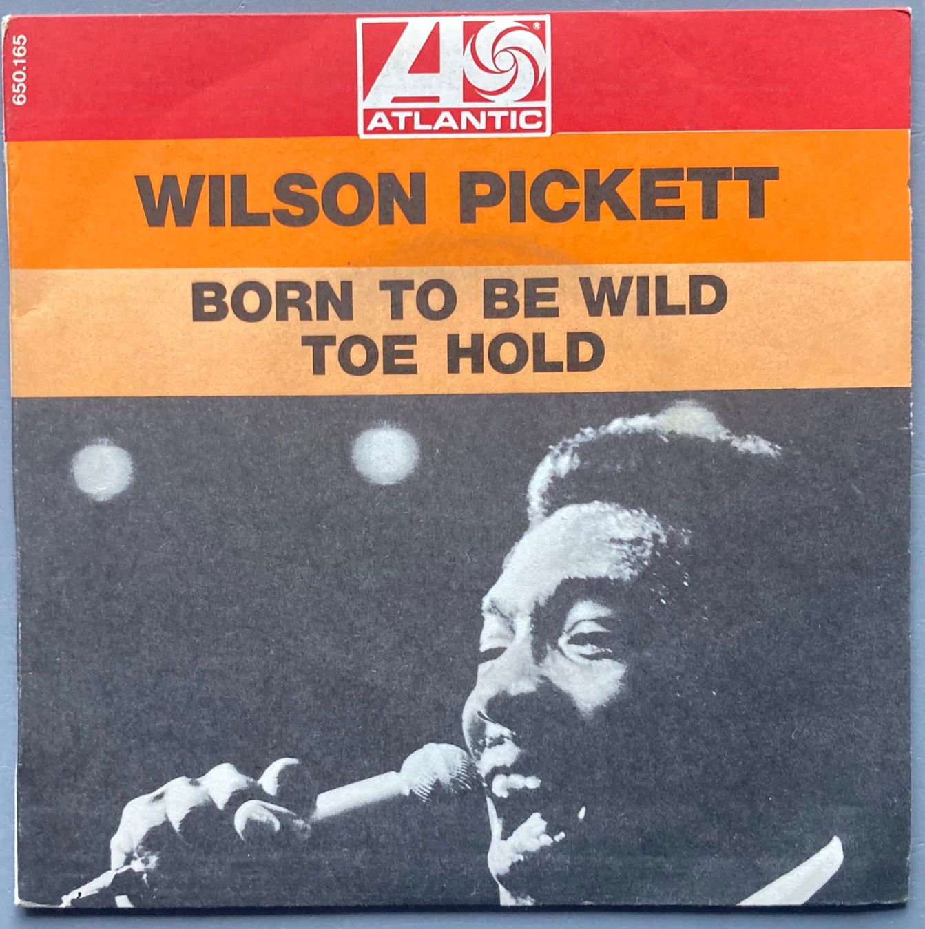 Schallplatten: WILSON PICKETT - BORN TO BE WILD / TOE HOLD – Gebraucht aus Poliez-Pittet von Newtown-Records