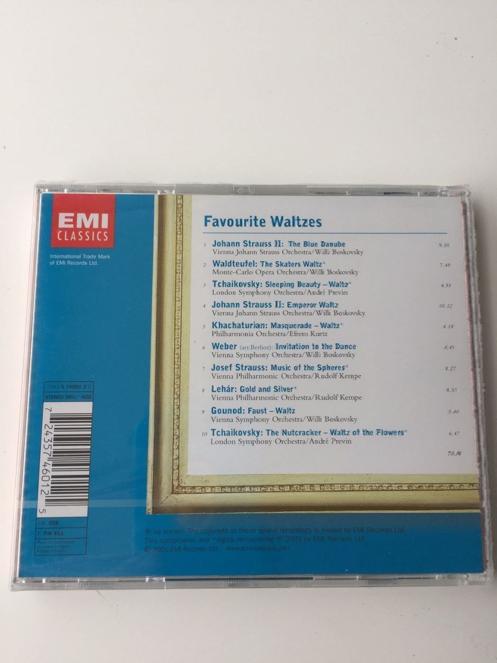 CDs: Favourite Waltzes  EMI – Neu und originalverpackt aus Rüti ZH von alumedien 1