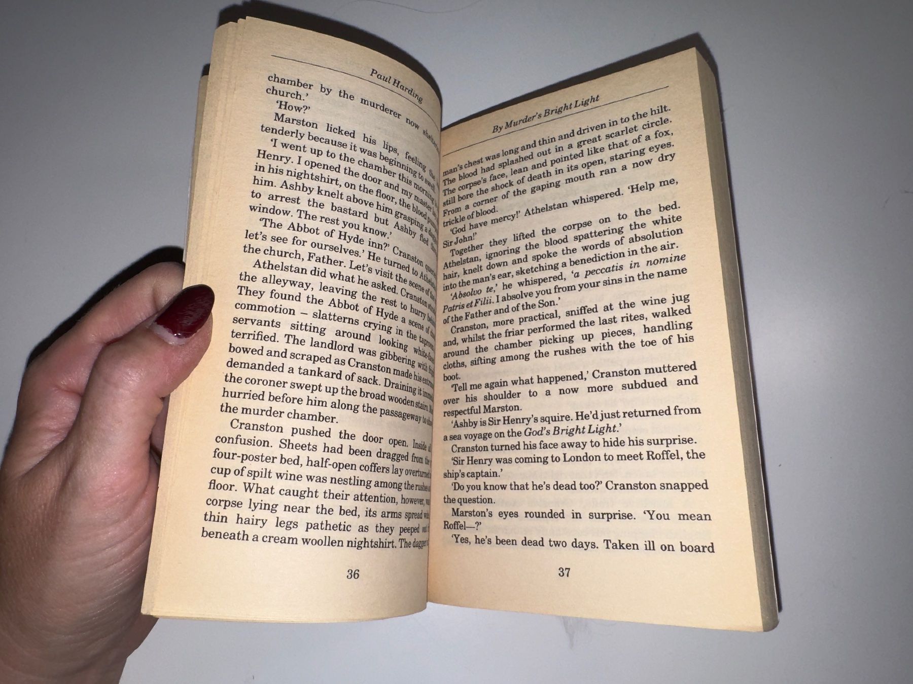 Libri: NOVEL: Paul Harding, By murder's bright light – Usato da Grosswangen venduto da English_books 4