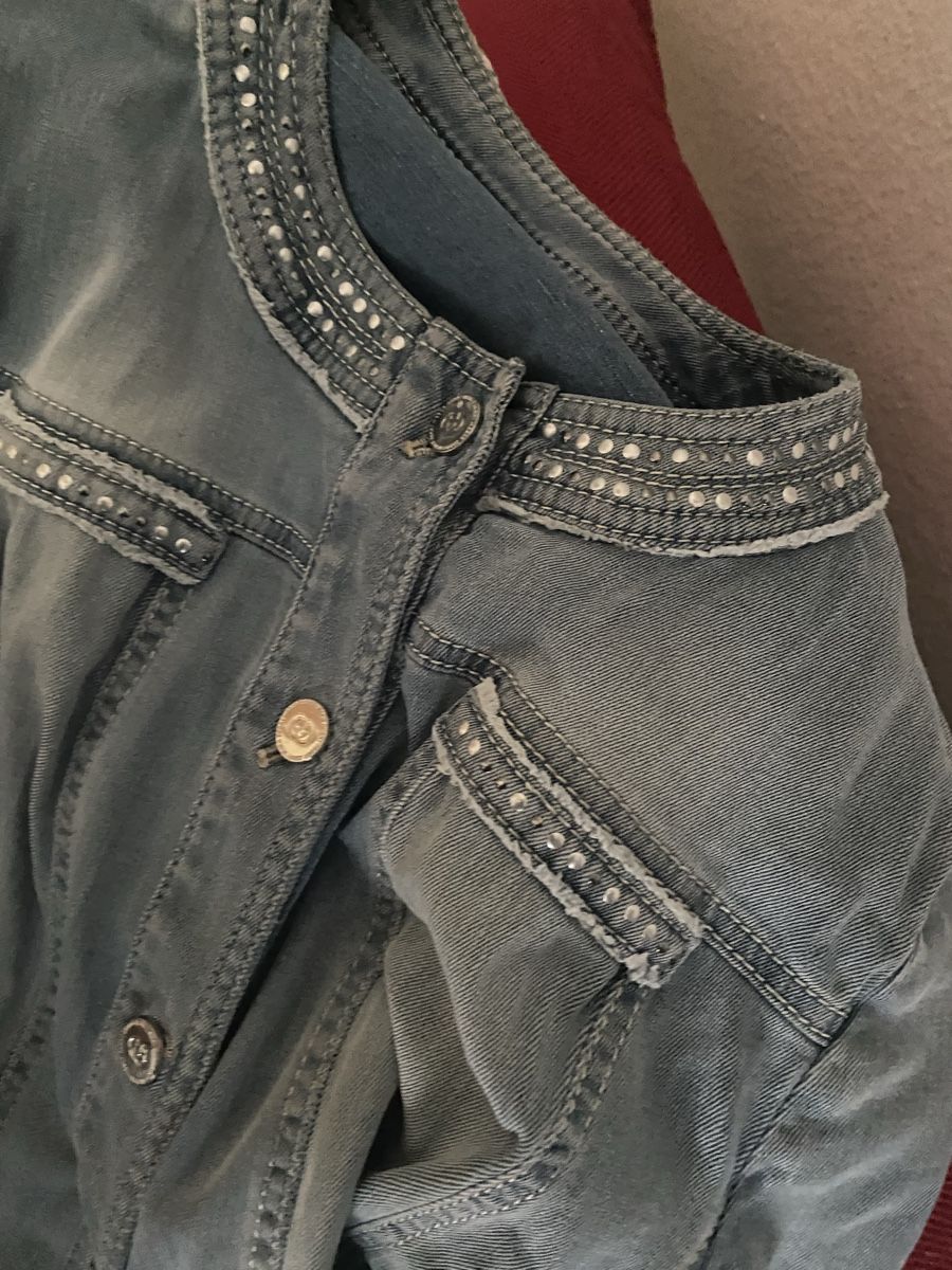 Gerry Weber Giacche: Veste en jeans  GERRY WEBER T.42 – Usato da Binningen venduto da ciel02 4