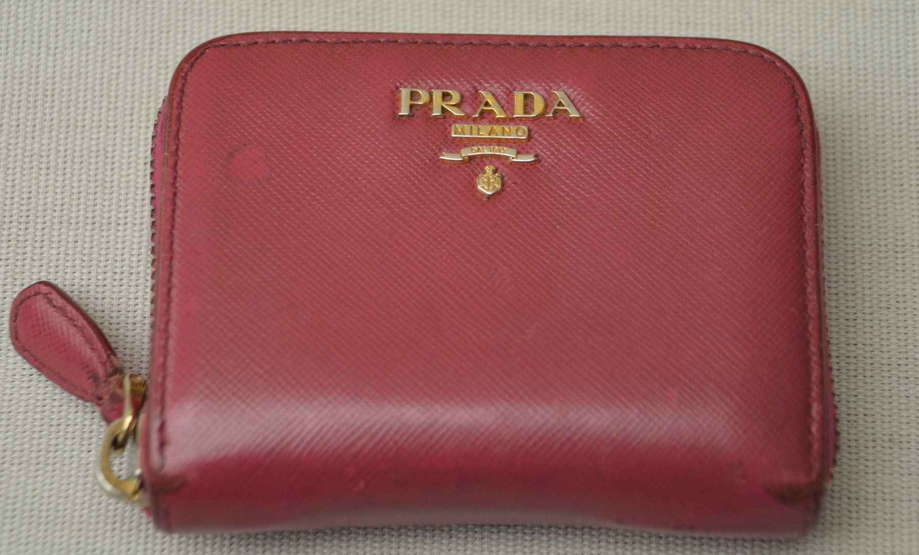 Prada Portamonete: Prada Portemonnaie / Geldbörse – Usato da Collonges venduto da Auganien 4