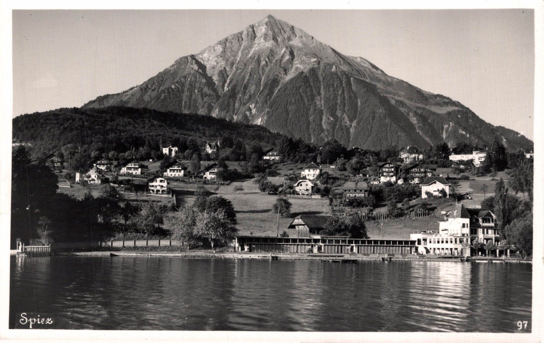 Cartes postales: Spiez – D'occasion à Bronschhofen par Astore