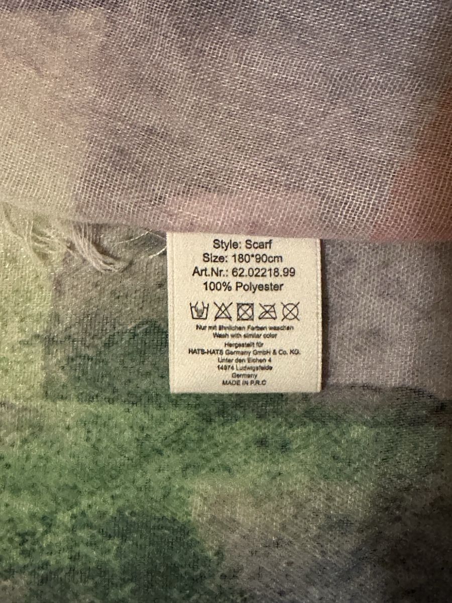 Foulard & Sciarpe: Antonio Premium Accessoires Schal, 180x90cm, Polyester – Nuovo (secondo la descrizione) da Hergiswil NW venduto da kaufe_at_kaufmann 7
