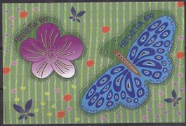2016 Laserschnitt 2x 1Fr. BLOCK  ** Postfrisch **
