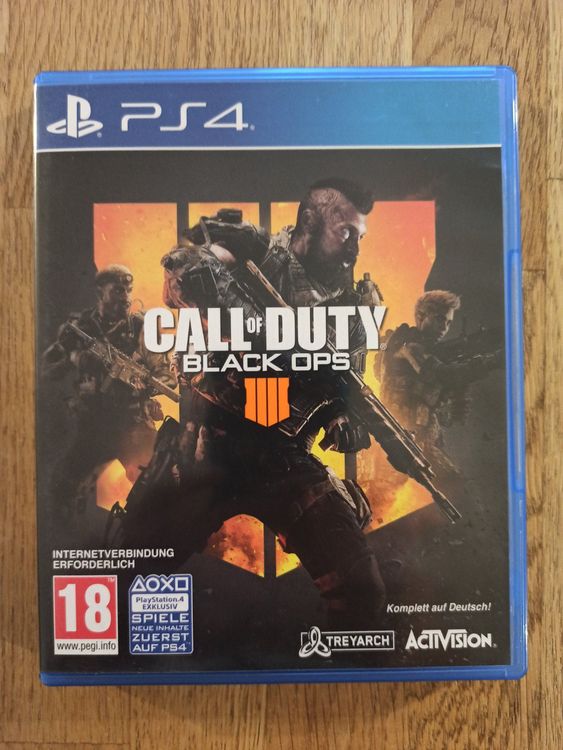 Jeu Call Of Duty : Black Ops 4 PS4 – Version PAL Française, Neuf Sous Blister Scellé