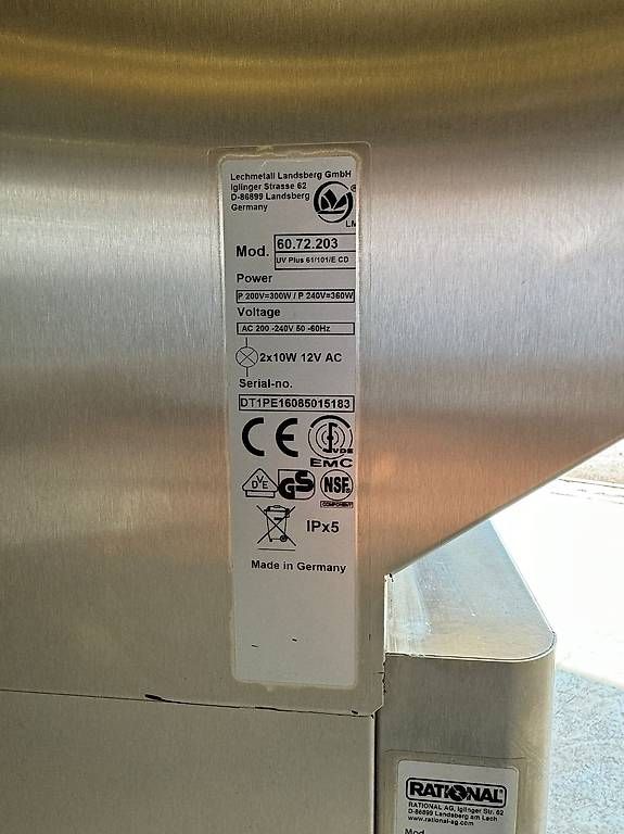 Elettrodomestici da cucina: Rational WE 61 Kombidämpfer Steamer  – Usato da Brugg AG venduto da lali88 6