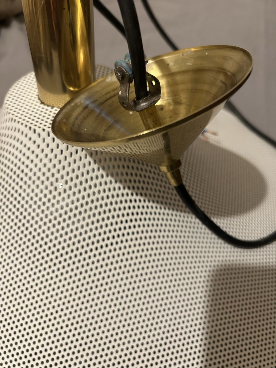 Lampadari & plafoniere: Suspension en métal perforé – Usato da Vernier venduto da Leandro055 7