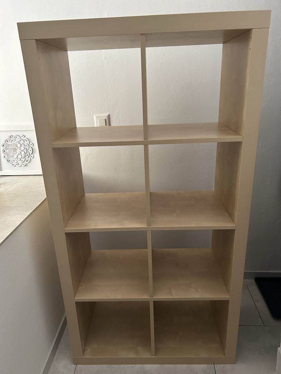 Ikea Scaffali: Expedit (Kallax) Ikea hellbraun Regal, Gestell in8174 Stadel – Usato da Stadel venduto da Cpumuckl