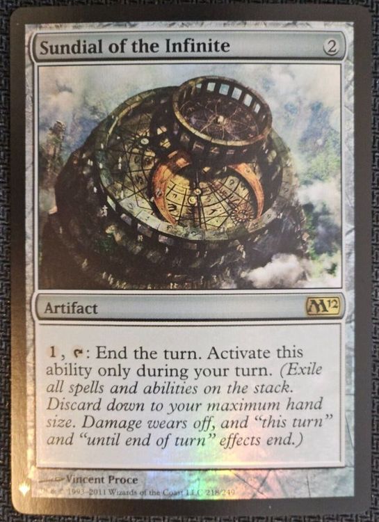 MTG Sundial of the Infinite EN Foil Acheter sur Ricardo
