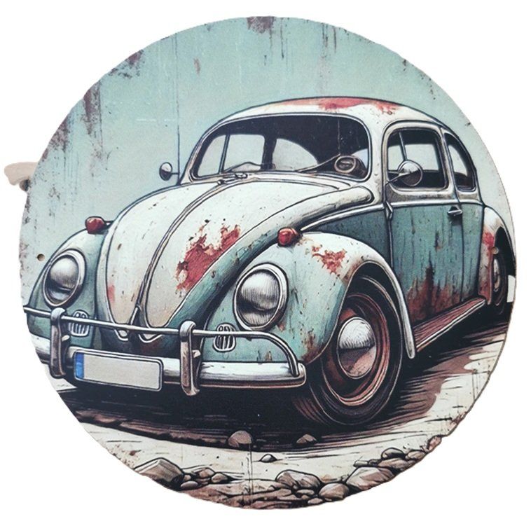 Volkswagen Insegne: VW KÄFER  - Blechschild  (neu/OVP) – Nuovo e nell'imballaggio originale da Wilen b. Wollerau venduto da morethanmusic