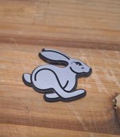 VW Golf Rabbit Emblem