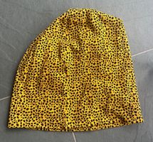 NEU! Leopard, Leoprint Beanie, Mütze, Kappe  - Senfgelb 💛