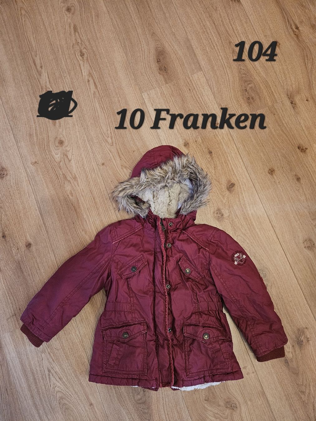 Giacche & Cappotti: Winterjacke Grösse 104 – Usato da Brittnau venduto da Ro-Sa1902