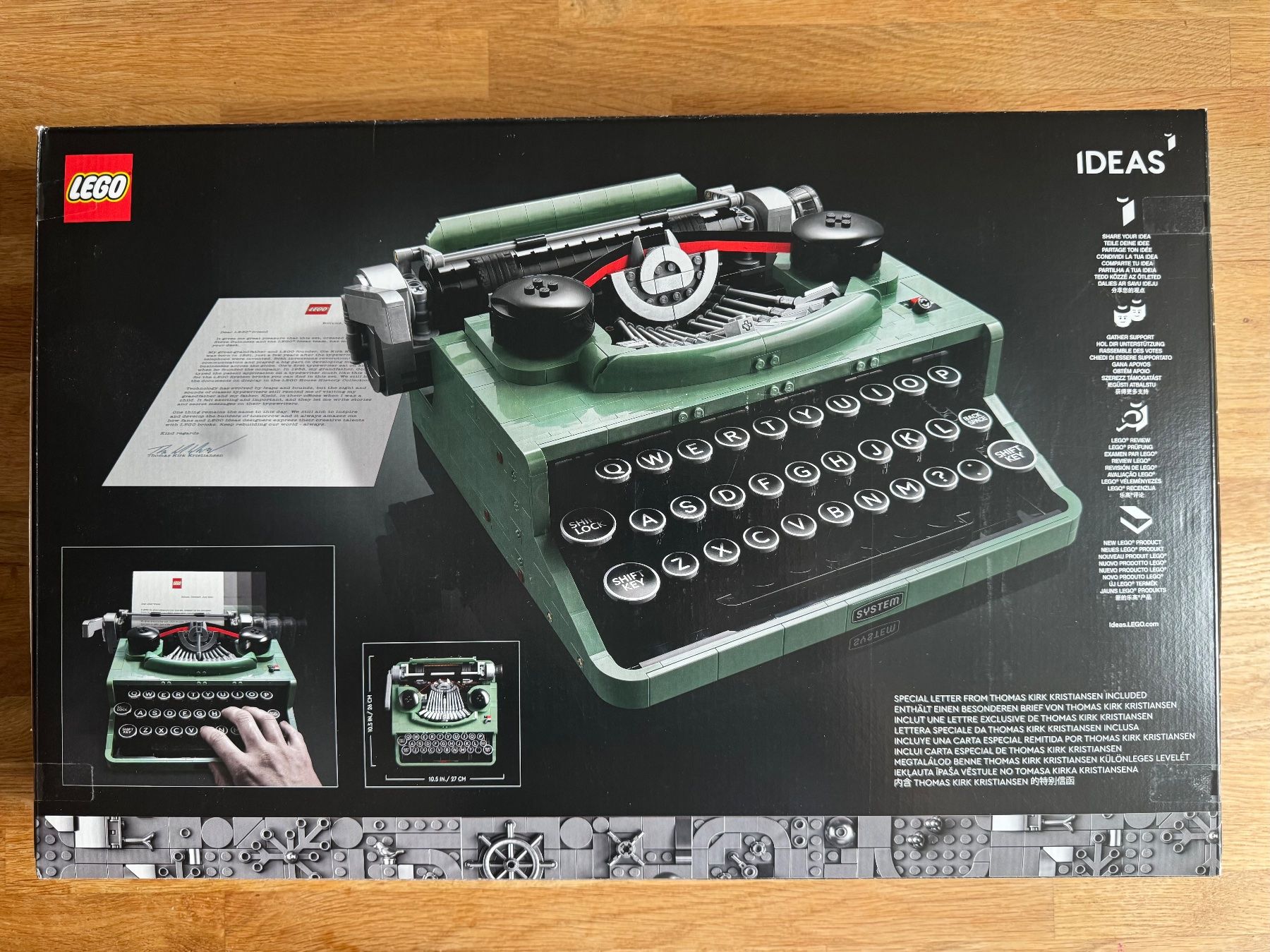 Lego Kit di costruzioni: Lego Set 21327 - Schreibmaschine – Nuovo e nell'imballaggio originale da Zürich venduto da matzie1980 1