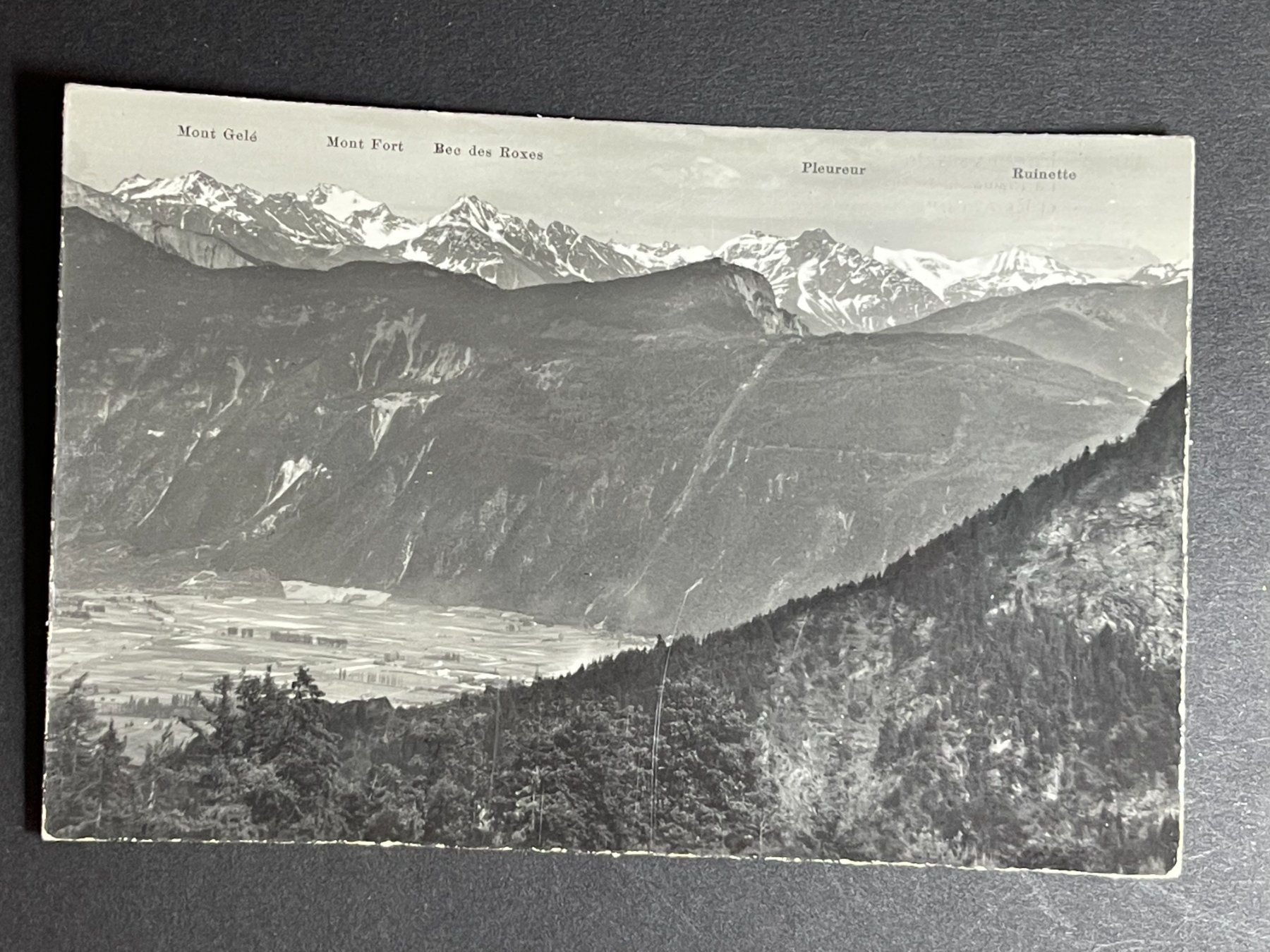 Cartoline postali: Panorama des Granges s. Salvan – Usato da Steg VS venduto da _vinci_
