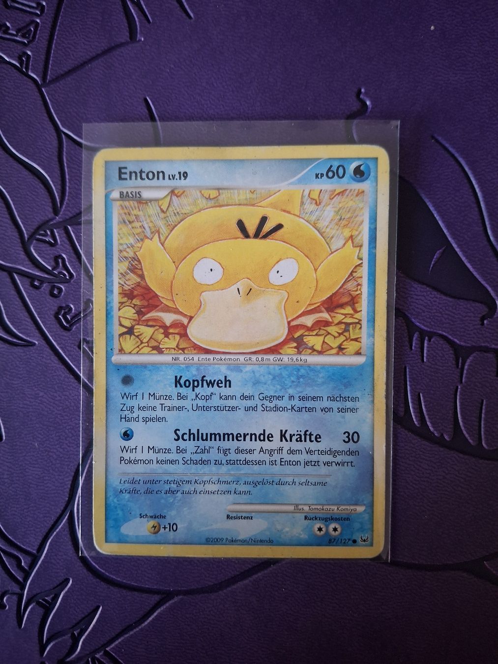 Pokémon Carte collezionabili: Enton 87/127 – Usato da Münsingen venduto da ama_9cdk