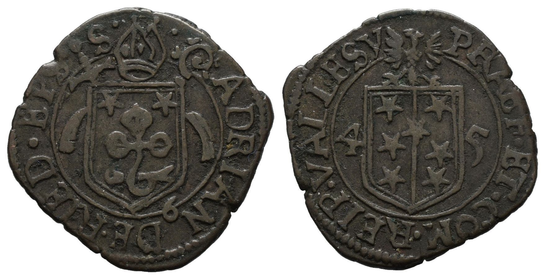 Tutti le monete: Wallis Halbbatzen 1645 /2096/ – Usato da Trimbach venduto da Solothurn1