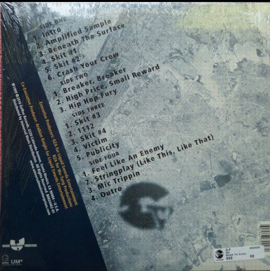 Dischi in vinile: Vinyle GZA - Beneath The Surface, 2LP, COMME NEUF – Nuovo (secondo la descrizione) da St-Prex venduto da kro_7jxt 1