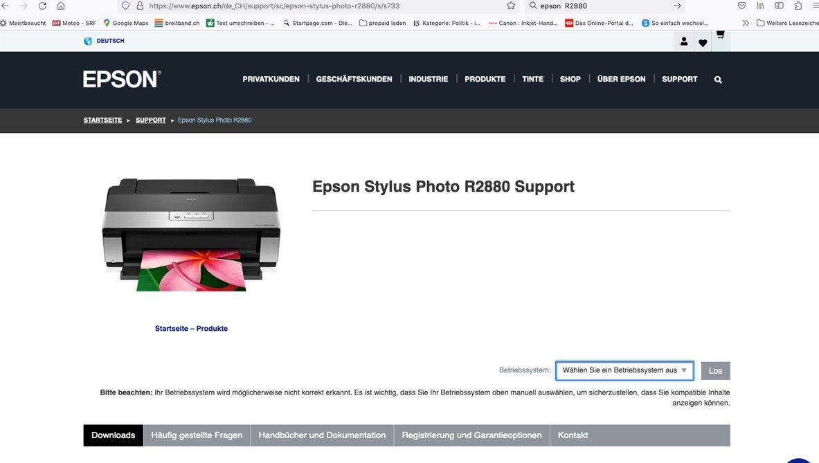 Epson Stampanti: Epson R2280 Foto Drucker – Usato da Dornach venduto da bals28 1