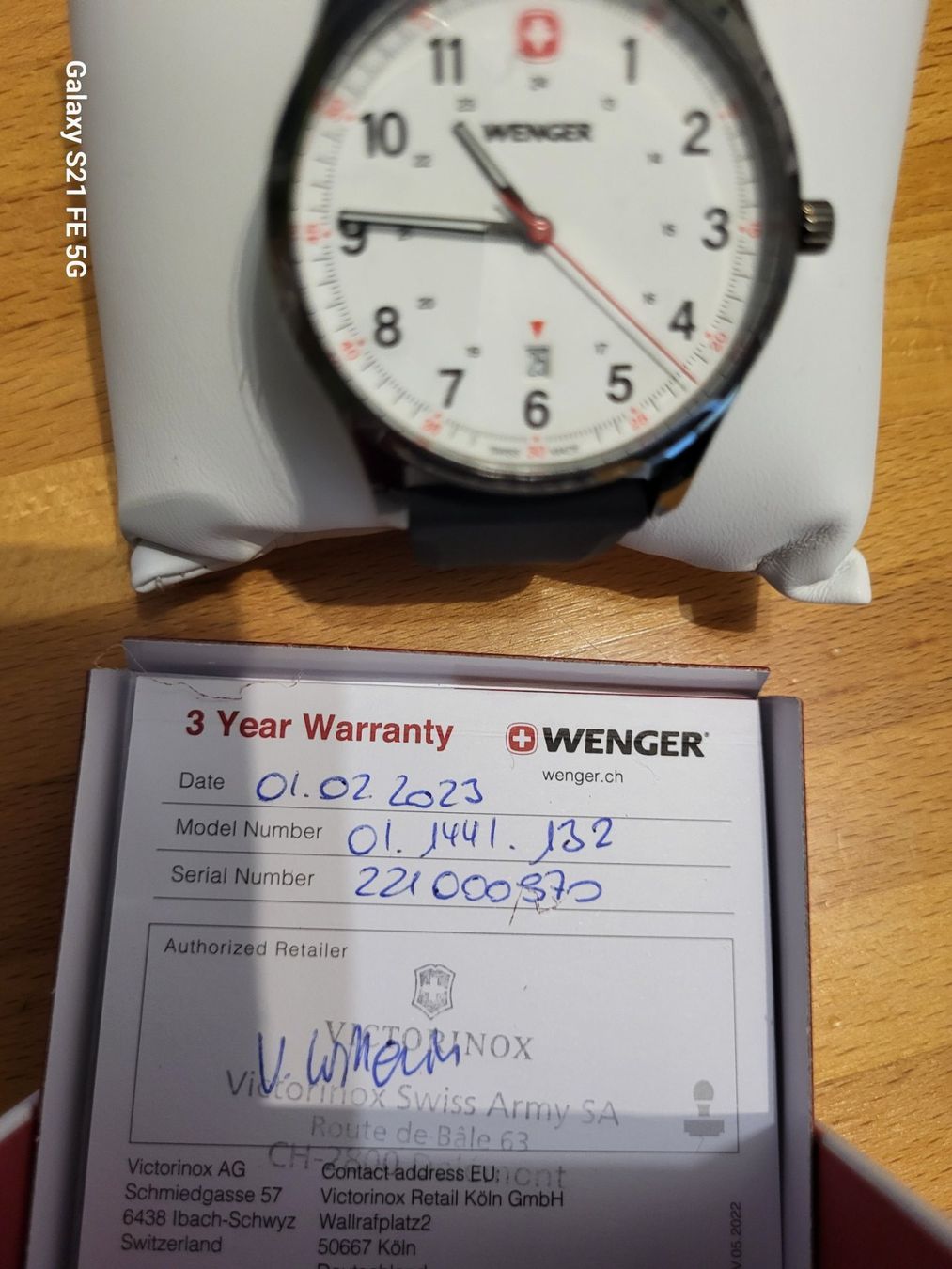 Wenger Orologi: WENGER neu Herrenuhr – Nuovo e nell'imballaggio originale da Riehen venduto da tamola67 4