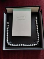Elegante echte AUTORE Perlenkette, neuwertig, mit Zertifikat