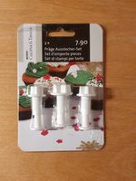 Für Kuchen- und Tortendeko: Präge-Ausstecher-Set