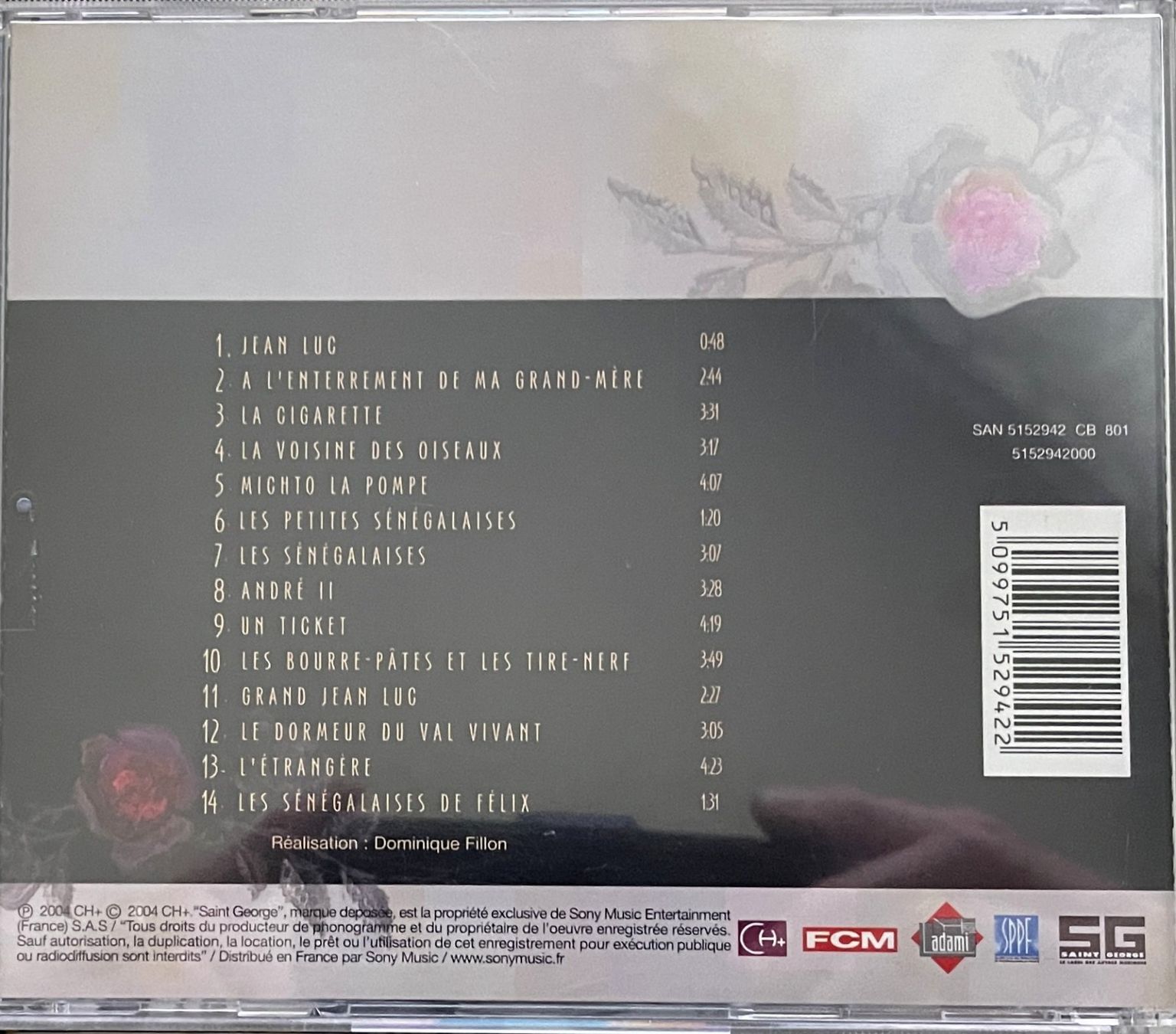 CD: Sanseverino - Les Sénégalaises – Usato da Savagnier venduto da Ne2065 1