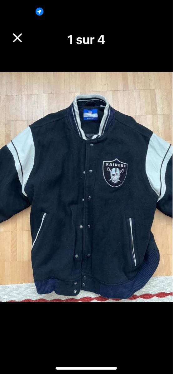 Giacche: Veste Raiders de chez Reebok – Usato da Boudry venduto da Askaone
