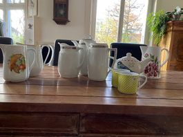 Milchkannensammlung