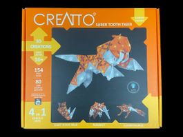 CREATTO Saber Tooth Tiger Puzzle & LED Lampe