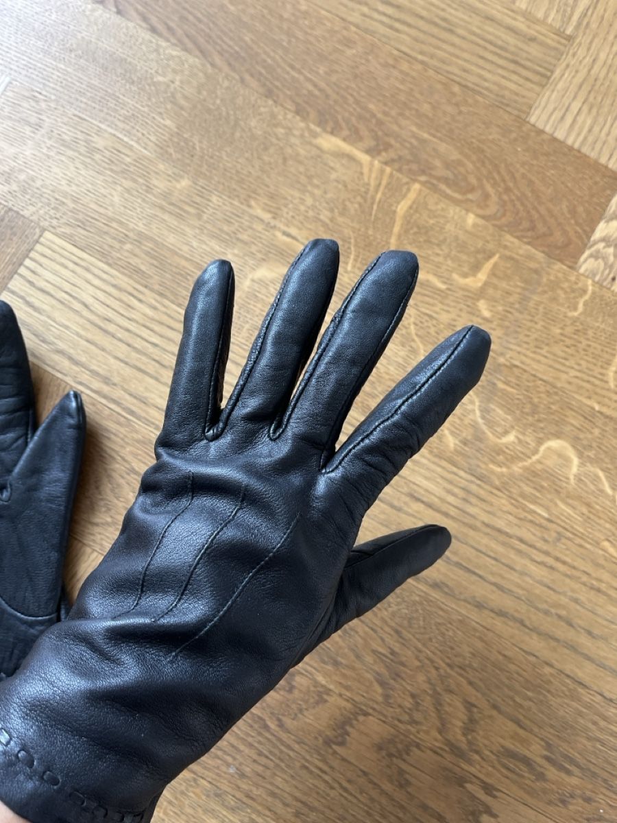 Guanti & manicotti: Lederhandschuhe schwarz Grösse 8 – Usato da Herrliberg venduto da spunggi 3