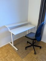 Schreibtisch höhenverstallbar und Bürostuhl
