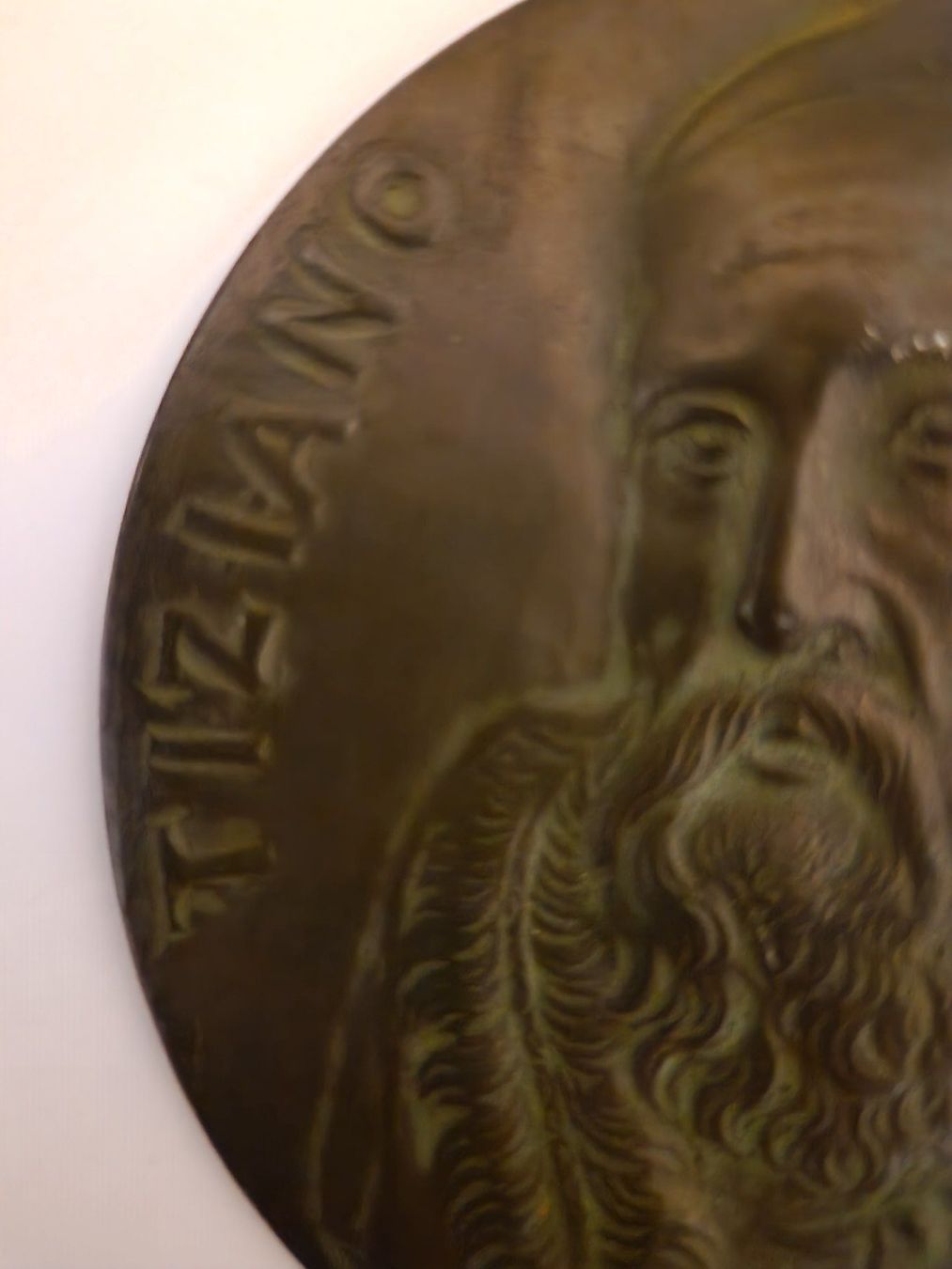 Sculture & Statue: Antike Portraitplakette Bronze "Tiziano" – Usato da Burgdorf venduto da gre_2ftz 2